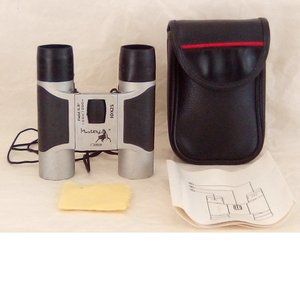Mustang Outdoors Folding Compact Pocket Size 10X25 Field 5.8° Binoculars